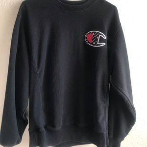 Black champion sweater
